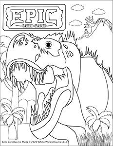 Epic Card Game T-Rex