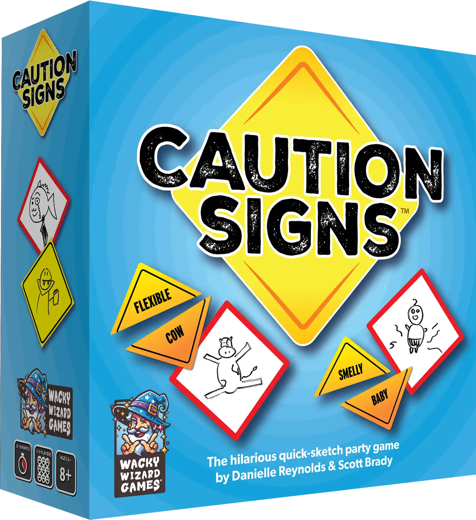 Caution Signs Mockup