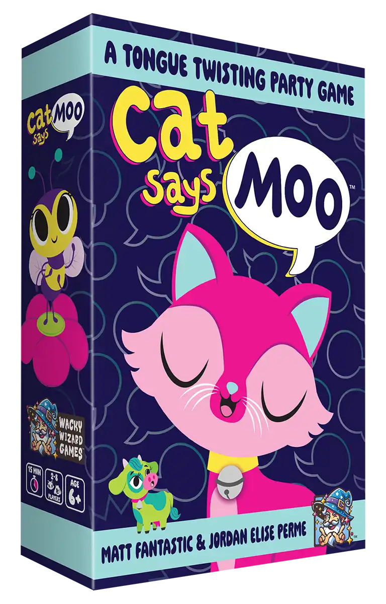 Cat Says Moo Game Box