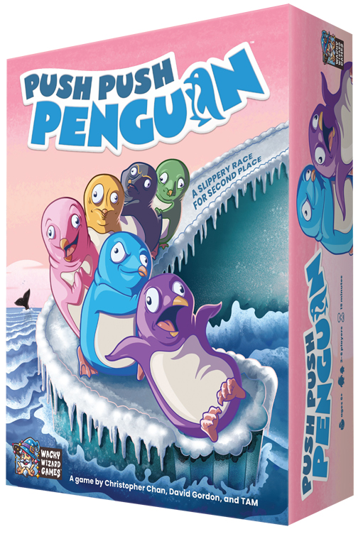 Push Push Penguin Game Box