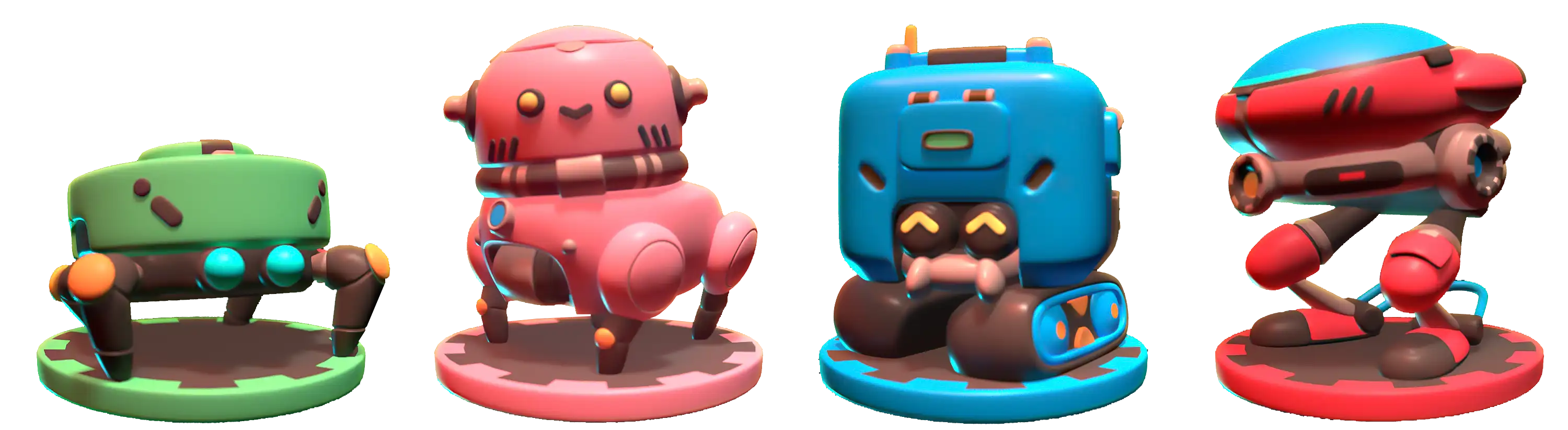 Robot Quest Arena Mini Box Lineup