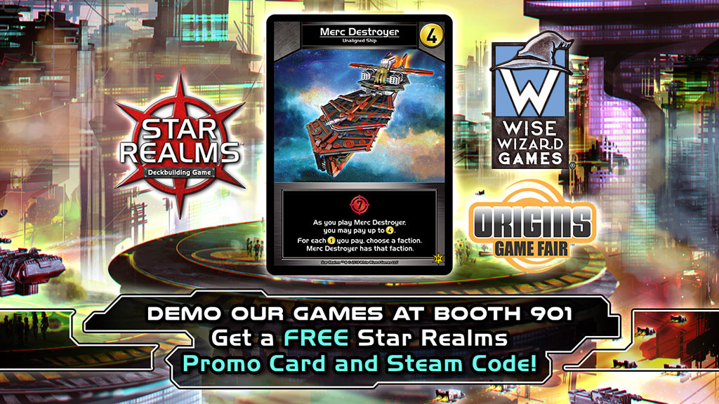 Wise Wizard Games at Origins Game Fair 2018