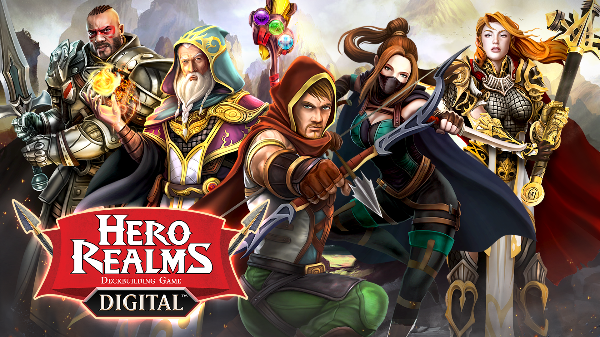 Hero Realms Digital now in app stores!