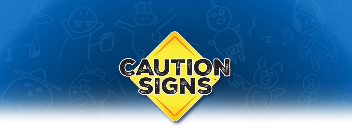 Caution Signs Designer Diary by Danielle Reynolds