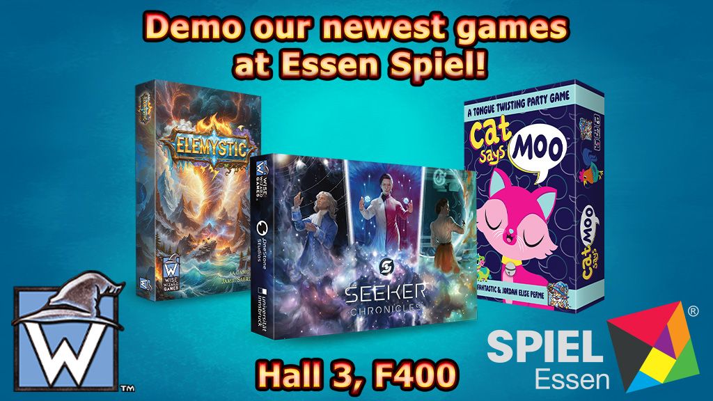 Wise Wizard Games at SPIEL ESSEN 2025 🇩🇪